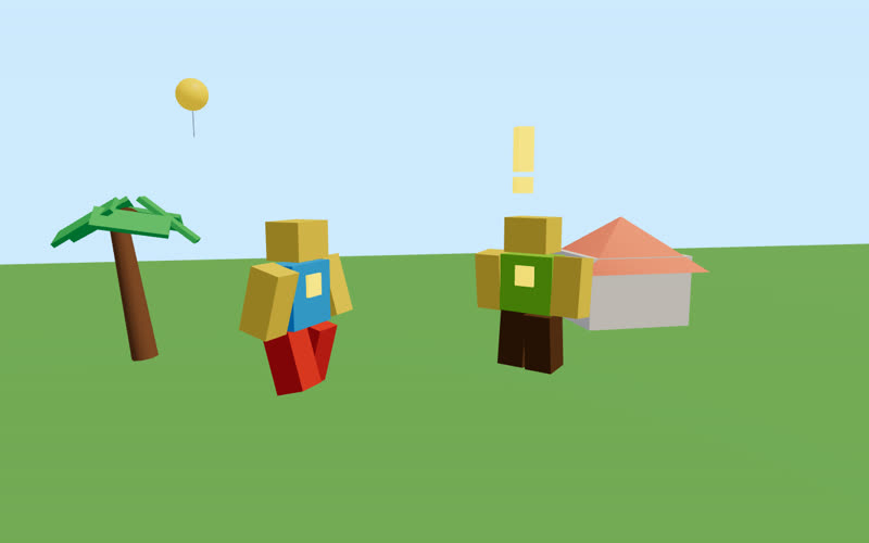 冒險島上發出任務驚嘆號的 NPC